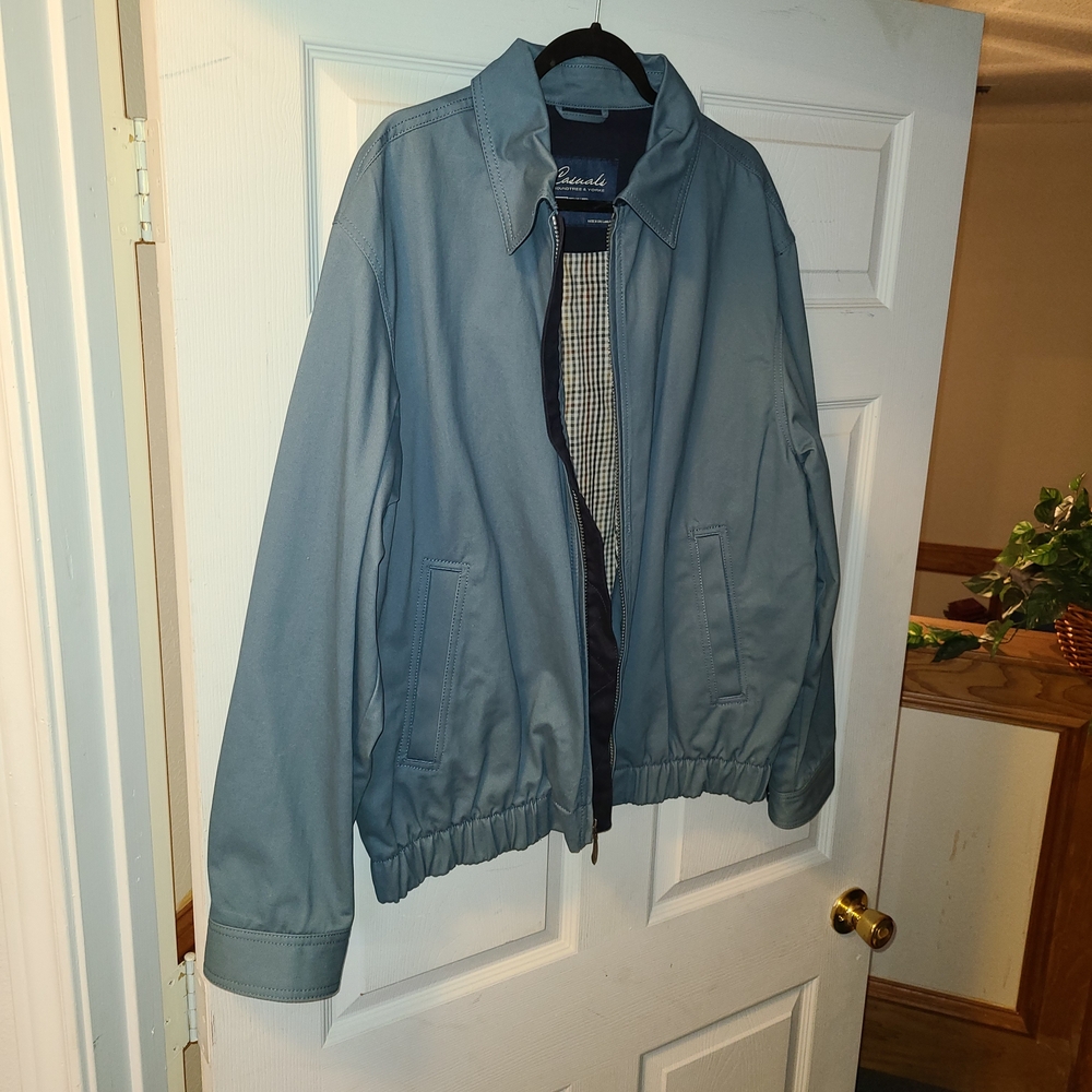 Roundtree & Yorke Men's Light Blue Jacket Size L